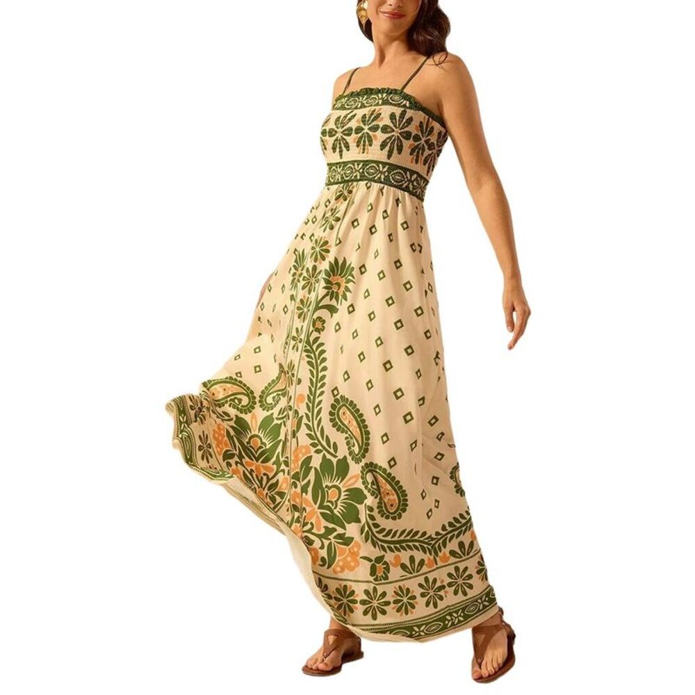 Camila Blanco Womens  Maxi Dress